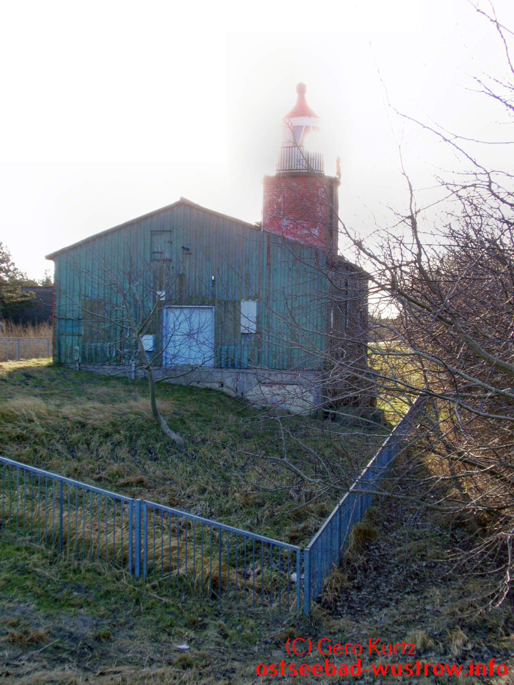 Leuchtturm Wustrow - nördliche Ansicht