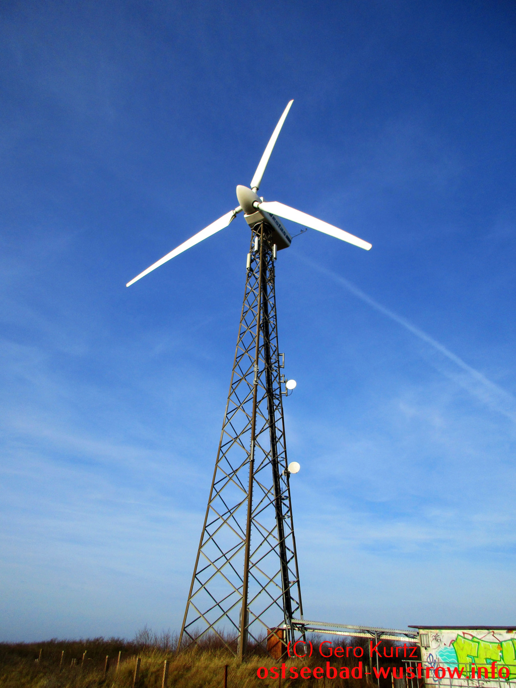 Windenergieanlage Ostseebad Wustrow in voller Größe