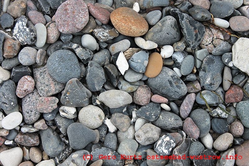 Granite und Flintsteine