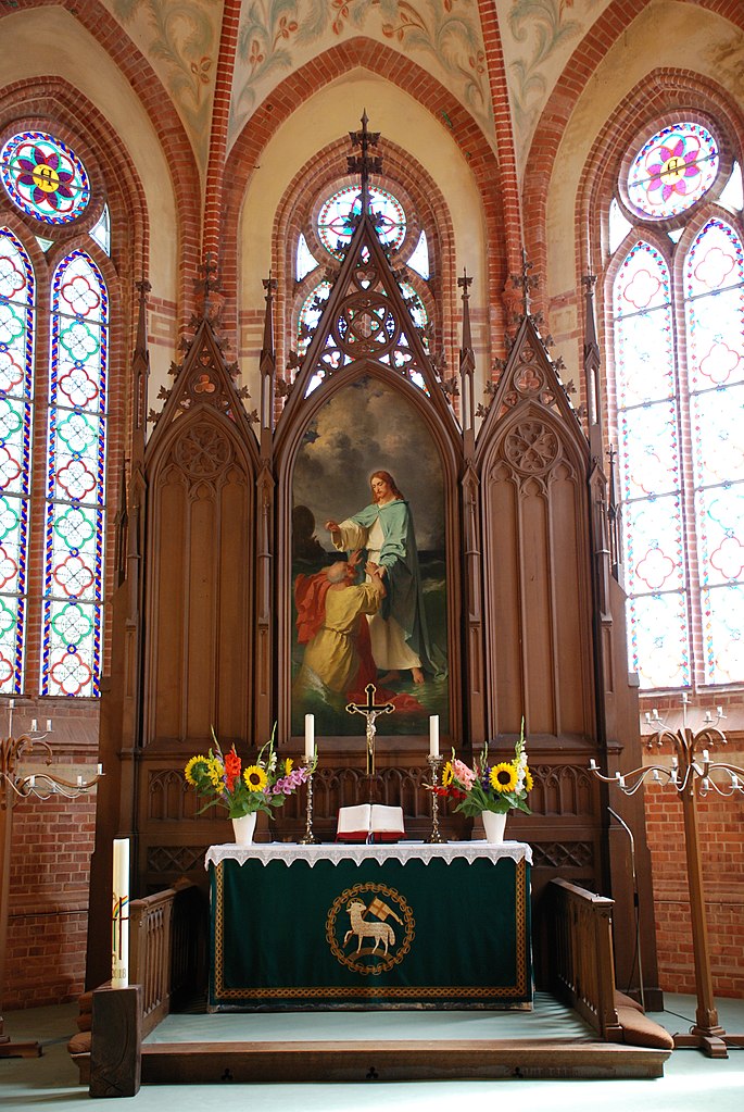 Ostseebad Wustrow Kirche Altar